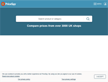 Tablet Screenshot of pricespy.co.uk