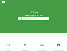Tablet Screenshot of pricespy.pk